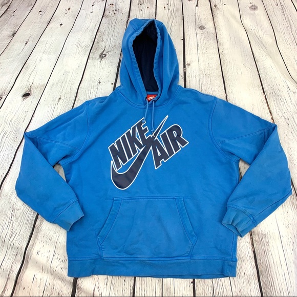 blue nike air sweatshirt